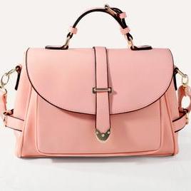 Handbag Candy-colored Retro Portable Shoulder..